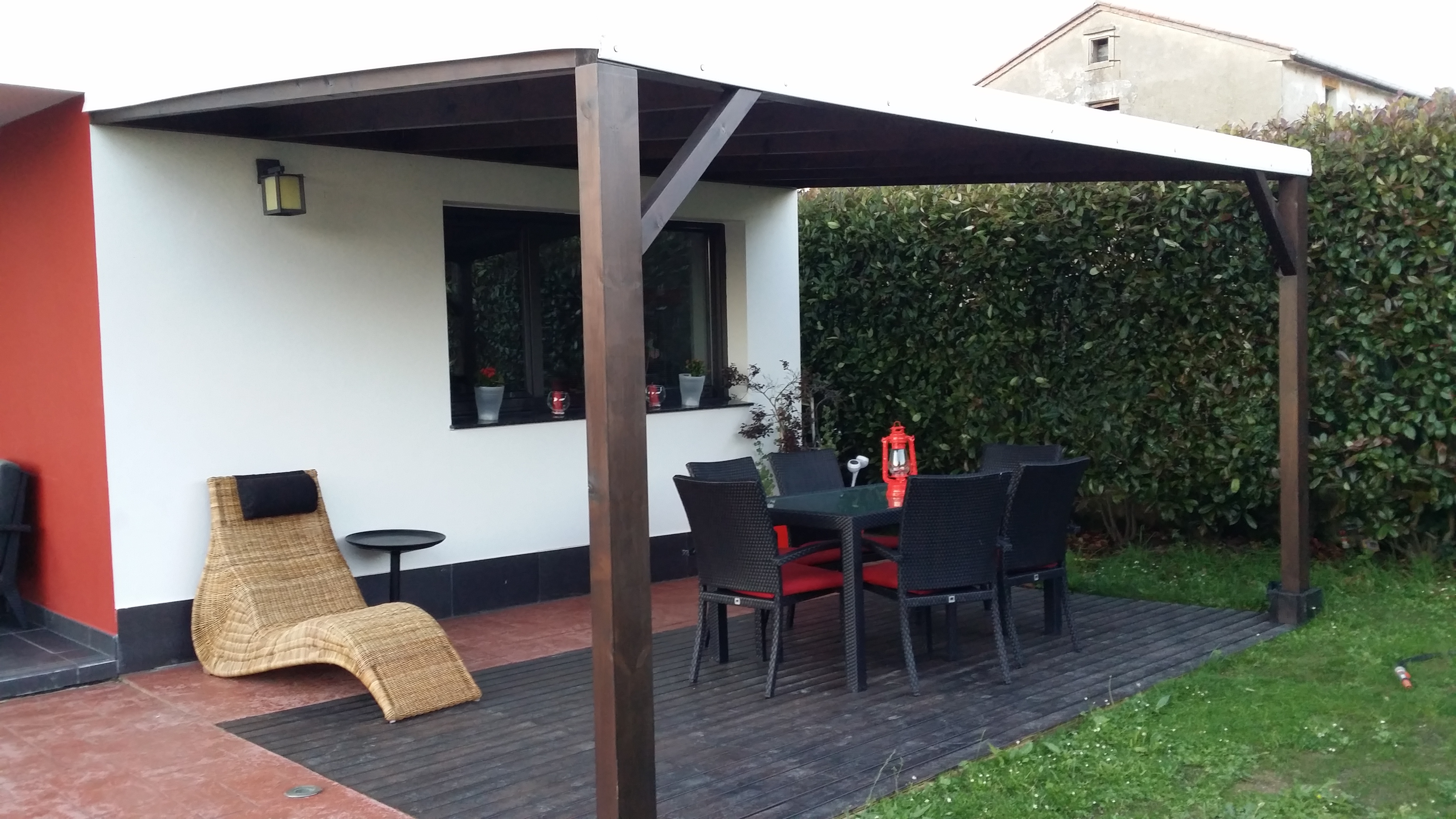 Pergola madera tratada de 5×3